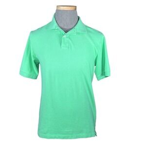 Daniel Cremieux Men’s Lime Green Cotton Polo Medium EUC